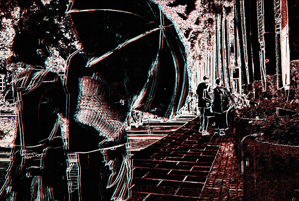 Cultural street scene